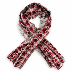 Disney Holiday Scarf - Mickey Mouse Icons - Plaid