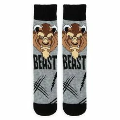 Disney Crew Socks For Adults - Beast - Beauty And The Beast