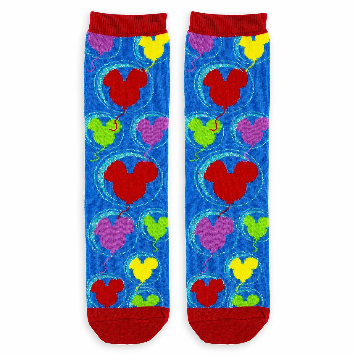 Disney Crew Socks For Adults - Mickey Mouse Balloons