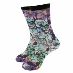 Disney Crew Socks For Adults - Mickey Mouse And Pluto