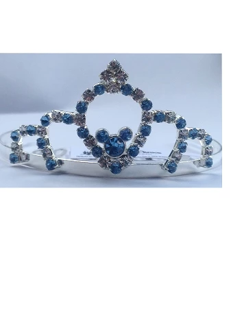 Disney Haircomb - Princess Tiara Barrette - Blue
