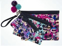 Disney Cosmetic Bag Set - Mickey And Minnie Sunglasses - Set Of 3