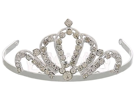 Disney Haircomb - Princess Tiara Barrette - Clear