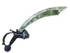 Disney Plastic Sword And Eye Patch - Pirates Of The Caribbean