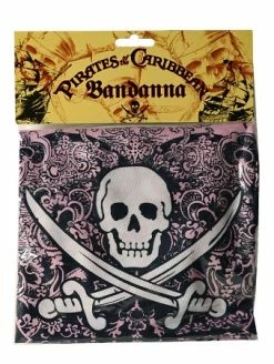 Disney Bandana - Pirates Of The Caribbean - Pink