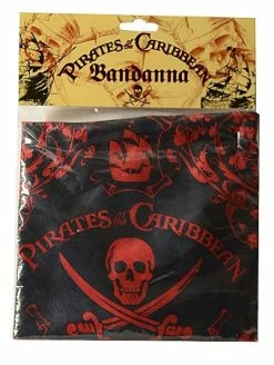 Disney Bandana - Pirates Of The Caribbean - Red