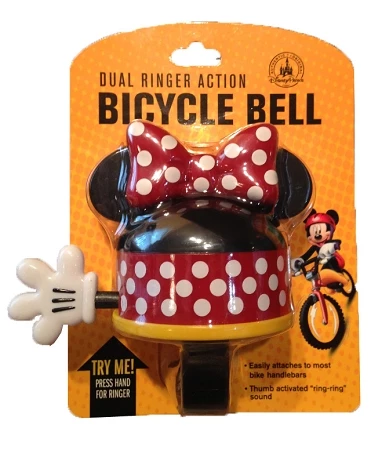 Disney Bicycle Bell - Minnie Mouse - Dual Ringer