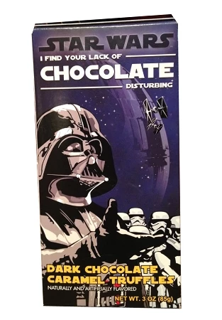 Disney Parks Candy - Star Wars - Dark Chocolate Caramel Truffles