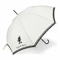 Disney Umbrella - Minnie Mouse Umbrella - Silhouette - White