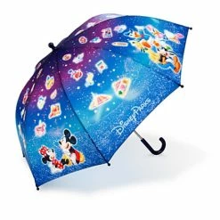 Disney Umbrella - Mickey Mouse And Friends Umbrella For Kids - Stars