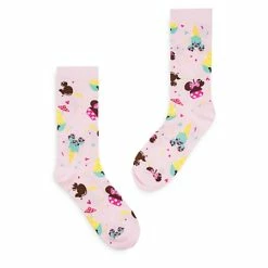 Disney Socks For Adults - Parks Snacks Stretch Socks