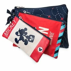 Disney Cosmetic Bag Set - TAG - Mickey And Minnie - 3 Piece