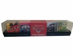 Disney Chocolatears Candy - Gourmet Chocolate Squares - Cars