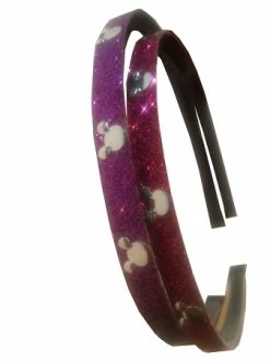 Disney Headband - Mickey Mouse Glitter Bands - Set Of 2