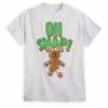 Disney Holiday Shirt For Men - Oh Snap - Gingerbread Cookie