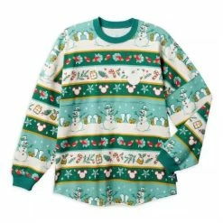 Disney Spirit Jersey For Adults - 2022 Holiday - Green & White