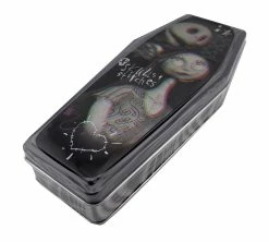 Disney Sour Gummi Worms Candy - Jack And Sally Coffin Tin