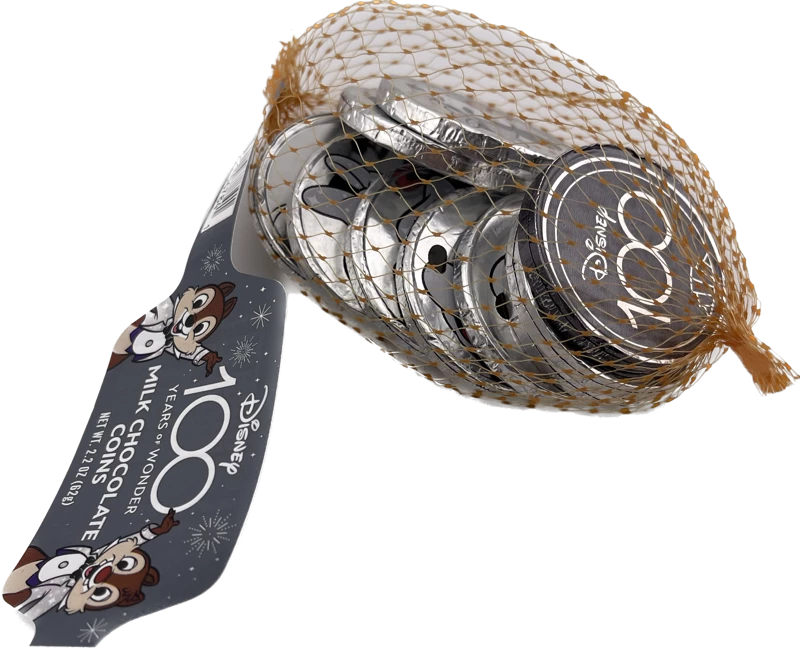 Disney Chocolatears Candy - Chocolate Coins - Disney100