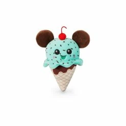 Disney Wishables Plush - Mickey Mouse Ice Cream Cone - Micro