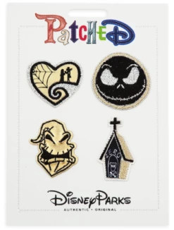 Disney Iron On Patch Set - Patched - Nightmare Before Christmas