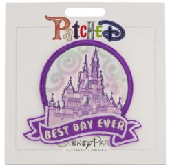 Disney Iron On Patch - Patched - Fantasyland Castle - Best Day Ever