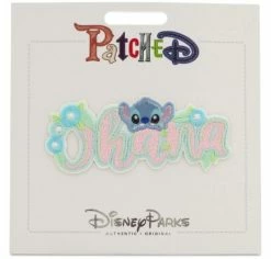 Disney Iron On Patch - Patched - Stitch - Ohana