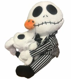 Disney Plush - Jack Skellington And Zero - Nightmare Before Christmas