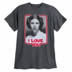 Disney Shirt For Women - Princess Leia - I Love You - Couples