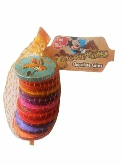 Disney Chocolatears Candy - Chocolate Coins - Mickey And Friends