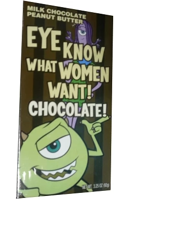 Disney Parks Candy - Monster University - Milk Chocolate Peanut Butter