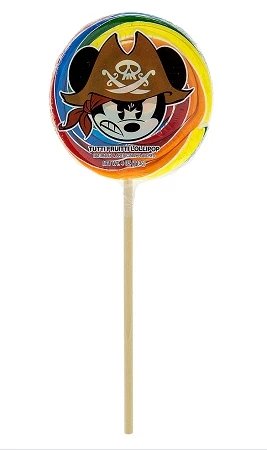 Disney Parks Lollipop - Mickey Pirate - Tutti Frutti - 4 Oz