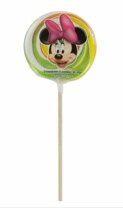 Disney Parks Lollipop - Minnie Mouse - Strawberry - 4 Oz