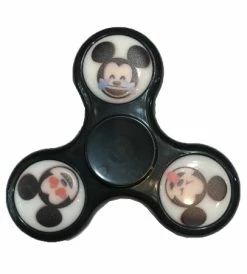 Disney Fidget Spinner - Mickey Mouse - Light Up - Black
