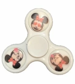 Disney Fidget Spinner - Minnie Mouse - Light Up - White