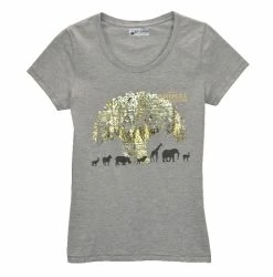 Disney Shirt For Women - Animal Kingdom Tree Of Life Tee - Gray