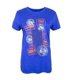 Disney Shirt For Adults - 2017 Epcot Food & Wine - Passholder - Blue