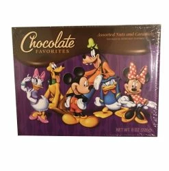 Disney Chocolate Favorites - Mickey Assorted Nuts & Caramels - 8 Oz