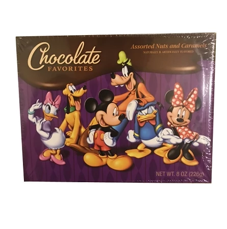 Disney Chocolate Favorites - Mickey Assorted Nuts & Caramels - 8 Oz