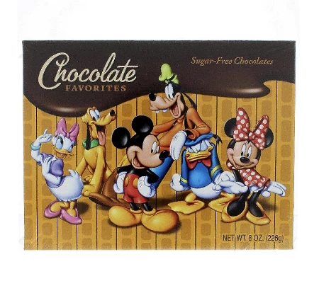 Disney Chocolate Favorites - Mickey Assorted Chocolates - Sugar Free