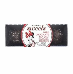 Disney Minnie's Sweets - Dark Chocolate Sea Salt Caramel Truffles
