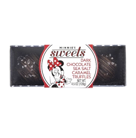 Disney Minnie's Sweets - Dark Chocolate Sea Salt Caramel Truffles