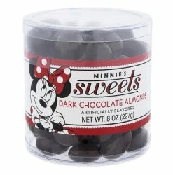 Disney Minnie's Sweets - Dark Chocolate Almonds - 8 Oz