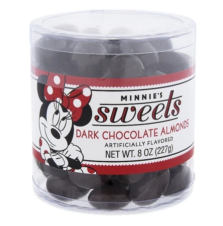 Disney Minnie's Sweets - Dark Chocolate Almonds - 8 Oz