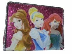 Disney Wallet - Princess - Glitter Pink