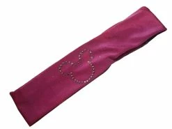 Disney Stretchy Headband - Mickey Mouse Gem Icon - Pink