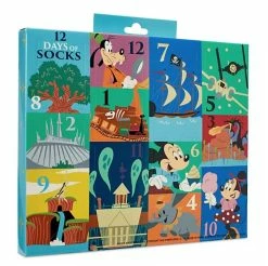 Disney Socks Set - 12 Days Of Socks - Mickey And Friends