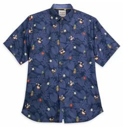 Disney Tommy Bahama Shirt For Men - Mickey And Minnie Vacation