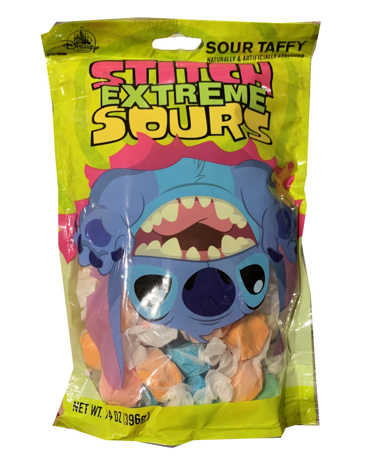 Disney Stitch Extreme Sours - Sour Taffy - 14 Oz