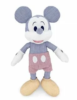 Disney Plush - Mickey Mouse Seersucker - 18 1/2"