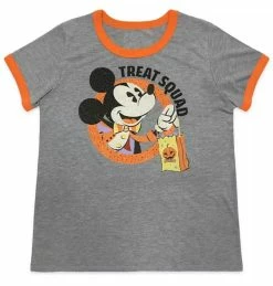 Disney Shirt For Women - 2020 Halloween - Mickey Mouse - Gray